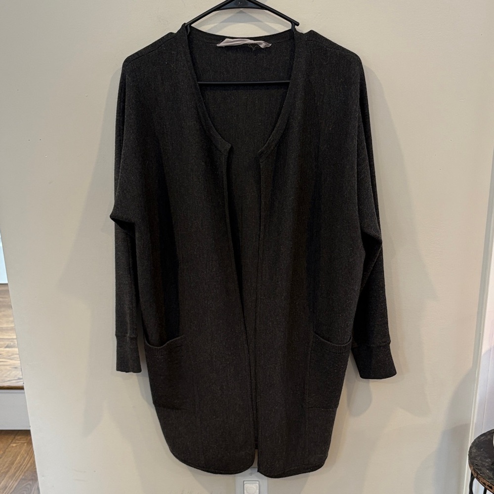 Athleta Cardigan Wool Blend